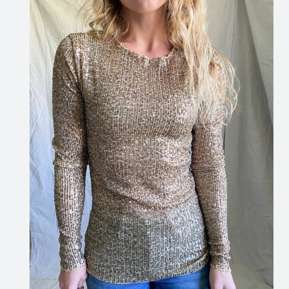 Free People Gold Rush Long Sleeve - Picture 9 of 9